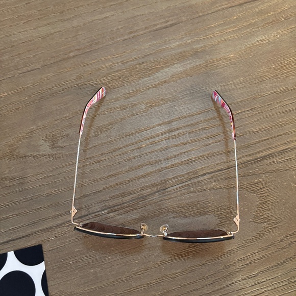 KATE SPADE ARIELLA RIMLESS SUNGLASSES GOLD GRADIENT - Picture 5 of 11